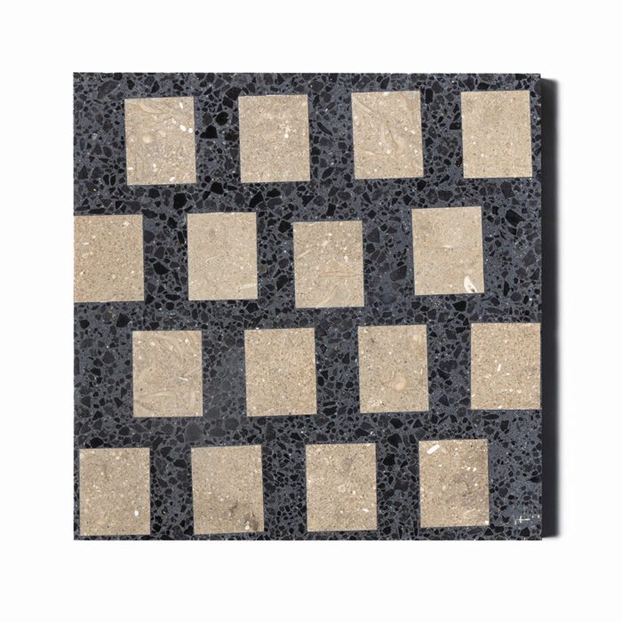 OLIVE GREEN HONED 60X75 MM SCURO TERRAZZO 40,6X40,6X1,8