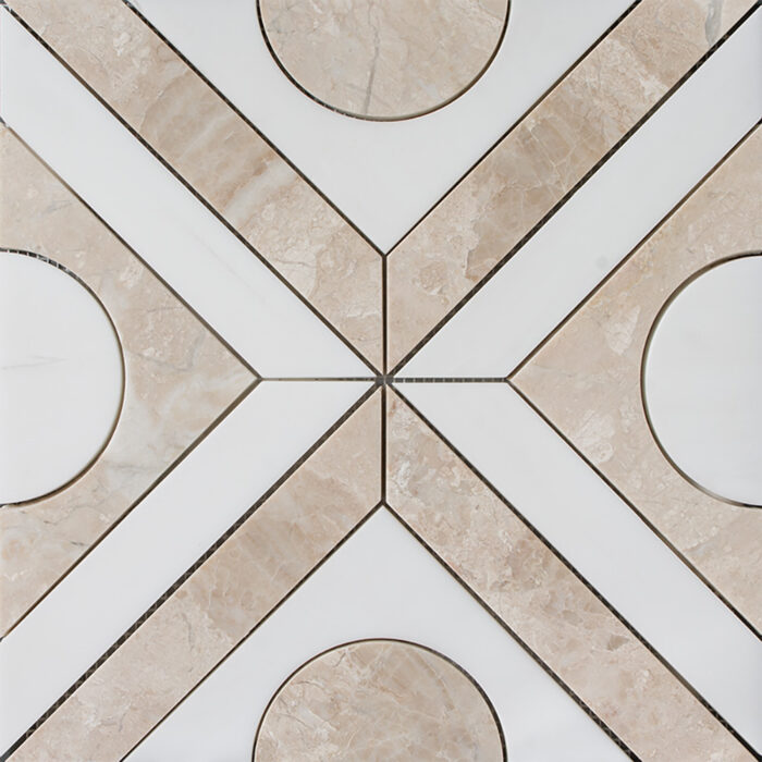 Quad Diana Royal & Snow White Multi Finish