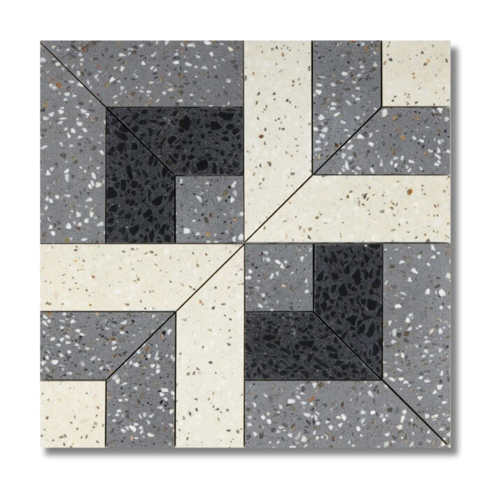 Alter Ivory, Nardo, Scuro Honed Terrazzo