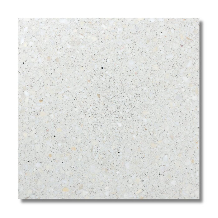 Bianco Honed Terrazzo 406x406x18 mm